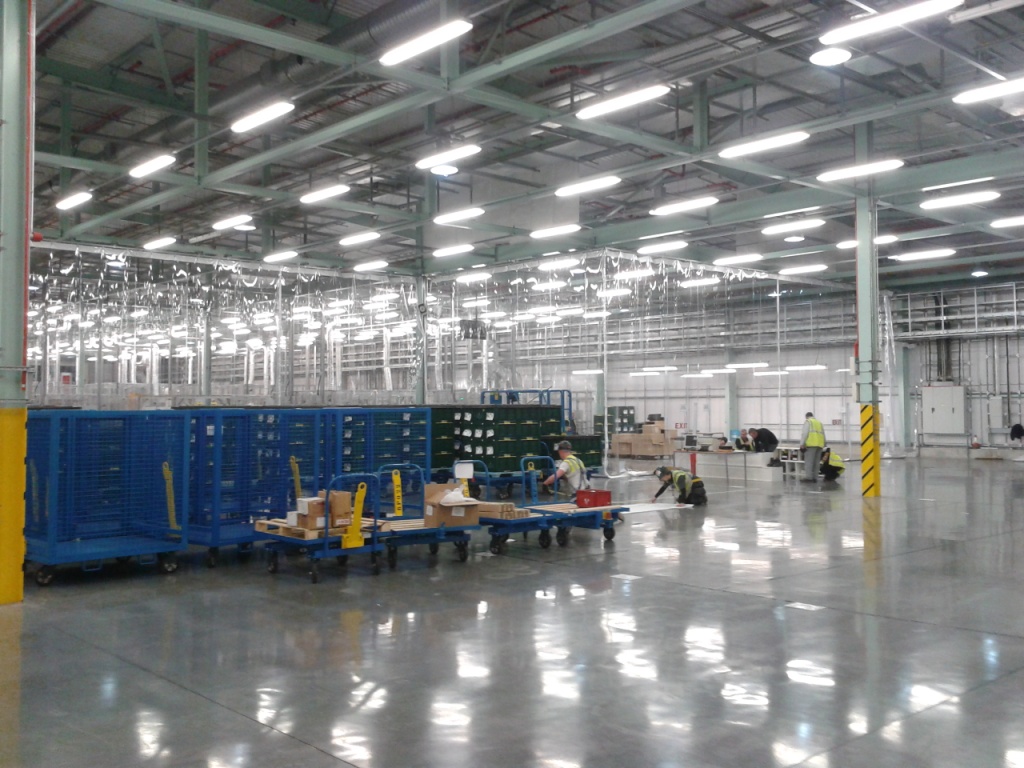 Dust Protection and Segregation Curtains
